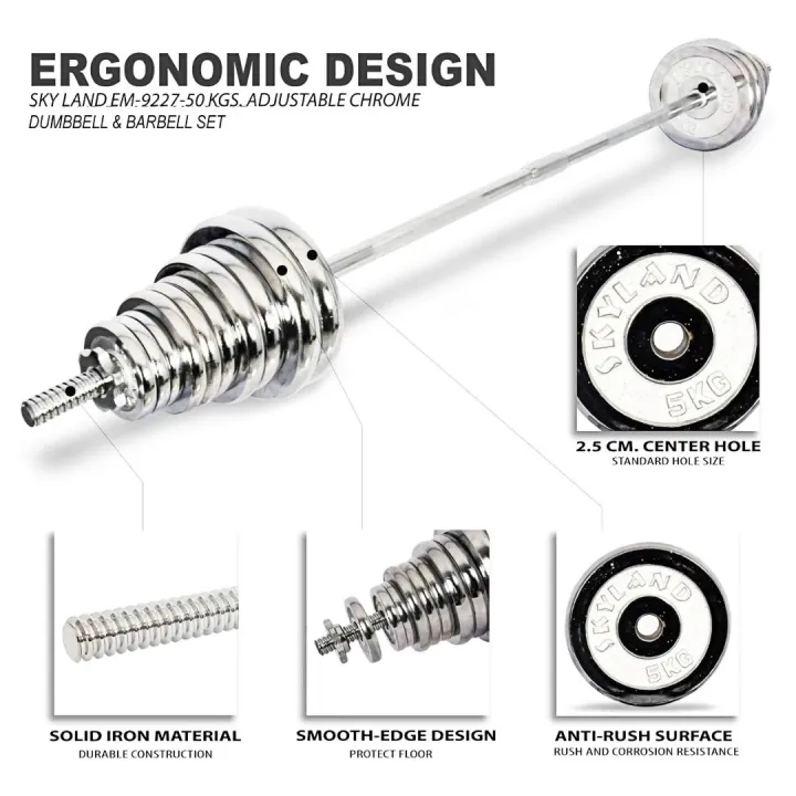 York%2050kg%20Chrome%20Dumbbell%20Set%20Adjustable%20Dumbbell%20Set%2050%20kg%20Chrome%20Coated%20with%20a%20Briefcase%20Pack%2050%20kg%20Set%20Dumbell%20-%20Image%207