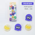 ‌‌Splatoon Silicone Thumb Stick Grip Cap Joystick Cover For Nintendo Switch 2 Joycon Controller NS Switch Oled/Lite PS5 PS4 PS3 Xbox Switch Pro. 