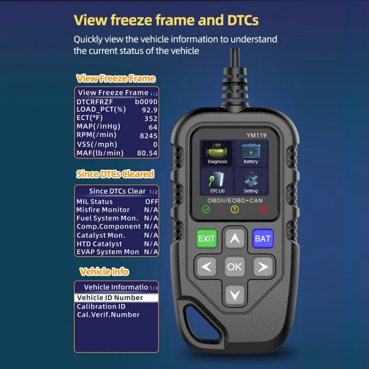 OBD%20II%20Scanner,%20Car%20Engine%20Fault%20Code%20Reader%20Battery%20Tester%20CAN%20Diagnostic%20Scan%20Tool%20for%2012V%20Gasoline%20Vehicles%20-%20Image%202