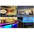 RGB LED Strip Phone Control Wireless WiFi Tape Works Wifi Controller Light with Colorful RGB US Plug. 