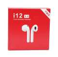 TWS I12 Earbuds |12 Hours PlayTime | 10 Mm Deep Bass Wireless Earbuds. 