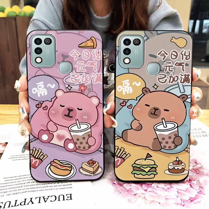 Anti-knock Durable Phone Case For infinix Hot10 Play/X688/Hot11Play Back Cover Dirt-resistant Fashion Design Phone Pouch