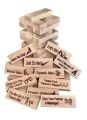 Couple Stacking Tower Block Game Jenga Block Game Zenga Valentine's Day Love Theme Tumbling Tower Challenge , Fun Adult Couples Night Play , Interactive Relationship Game , Perfect For Date Nights , Parties , And Romantic Celebrations. 