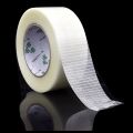 Transparent 25M Wear-Resistant Single-Sided Mesh Tape Grid Fiber Tape Glass Fiber Tape Adhesive Tape Reinforced Tape. 