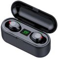 Bizzy Bluetooth M10, F9 ,V6 ,i12 ,i7 ,Pro Bluetooth Earphones Handfree LED Dispay Bluetooth Headphones HiFi Stereo Music Wireless Earbuds Waterproof Gaming Headset airpods ,Airpods-pro ,earbuds. 