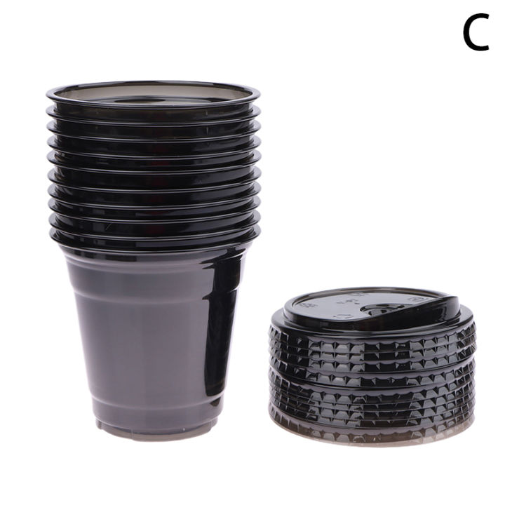 10Pcs%20Disposable%20Cold%20Drink%20Cup%20Black%20With%20Lid%20330ML%20PET%20U-Shaped%20Cup%20Latte%20Iced%20Coffee%20Milk-Tea%20Pack%20Takeaway%20Cup%2092%20Caliber%20Kengding%20-%20Image%209