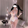 lingerie open-chested open-file no-takeaway tight lace bunny girl cos adult sexy uniform temptation hot and exciting. 