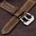 Tanggeri 20/22/24/26mm High Quality Calfskin Watch Strap for Seiko for Rolex Fifty percent discount 1908 Watch Band Vintage Leather Wristband Matte Bracelet. 