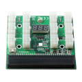 Cluellp-2X Breakout Board 12 Port 6Pin LED Display 12V Power Supply Server Adapter for 1200W 750W PSU GPU Miner Mining BTC. 