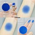Linman Linman Portable Color Klein Blue Eye Shadow Monochromatic LakPrLuxury ofesional e Blue Pure Blue Eye Shadow Disc Pallete of Eyeshadows. 