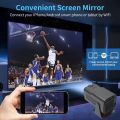 HY320 Gaming Projector 2-in-1 Android Console | 1080P FHD | 180° Full Rotation Design | WiFi 6 Bluetooth 5.0 | 4K Supported | Low Latency Gaming Mode | Auto Keystone | Portable Home Theater & Outdoor Movie Projector. 