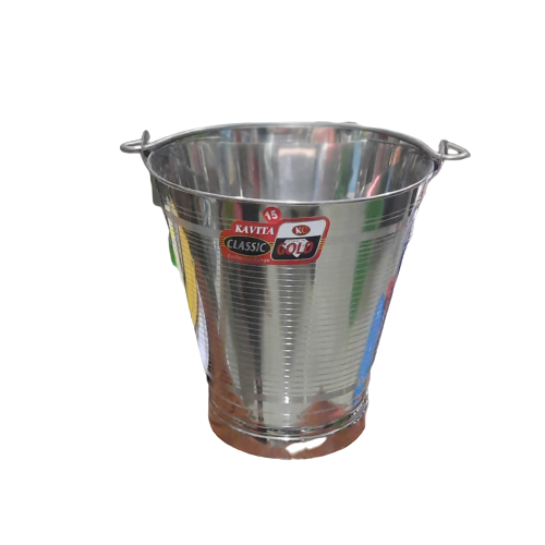 Steel Bucket(Balti) 12 ltr