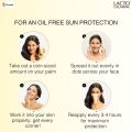 Lacto Calamine Sunscreen SPF 50 | 50g | PA +++ Sunscreen For Oily Skin | UVA – UVB Sunscreen | Water Resistant & No White Cast | With Kaolin Clay, Vitamin E & Lemon Extracts | Paraben Free. 