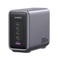 Ugreen Nexode 300W USB C GaN Charger-5 Ports Desktop Charger. 