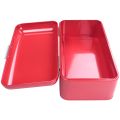 NAMUNY Square Retro Kitchen Storage Box Flat Cover Bread Box European Kitchen Storage Box. 