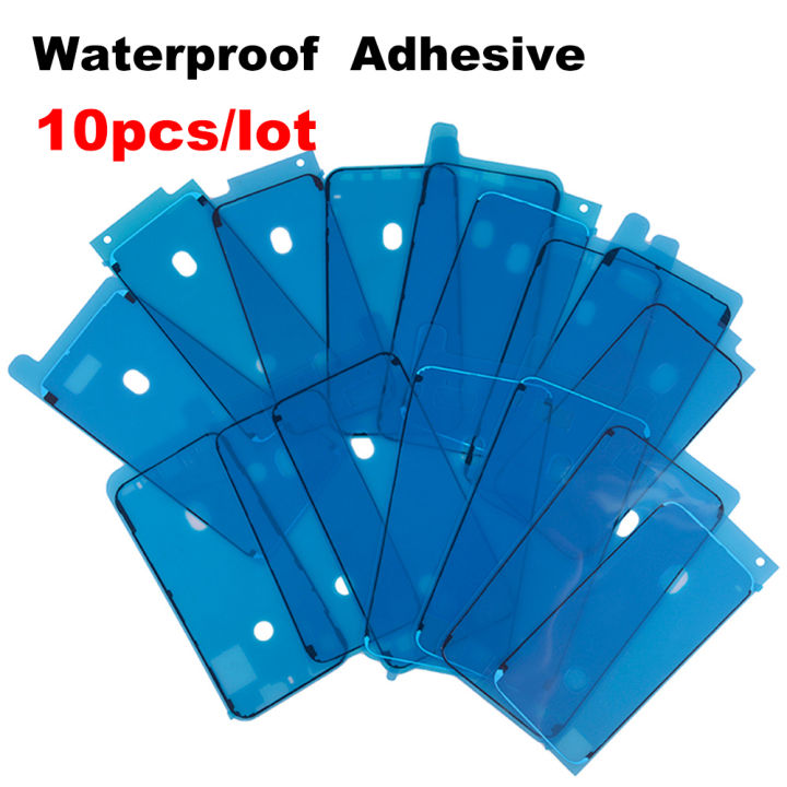 10Pcs%20Waterproof%20Seal%20Adhesive%20Sticker%20For%20iPhone%206S%207%208%20Plus%20X%20XS%2011%2012%2013%2014%20Pro%20Max%20XR%20LCD%20Screen%20Frame%20Tape%203M%20Glue%20Repair%20-%20Image%202