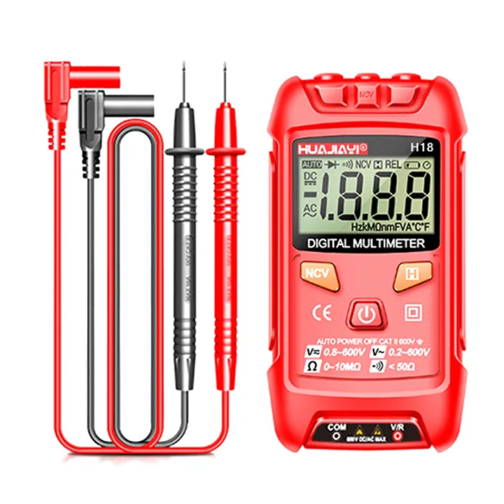 NCANRUI%20H18%20Mini%20Digital%20Multimeter%20AC/%20Meter%201999%20Counts%20Multimetro%20Ohm%20NCV%20Electricity%20Tools%20Black%20-%20Image%202