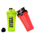 Dual Compartment Protein Shaker Bottle. 