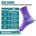 1 Pair Foot Compression Sleeve Plantar Fasciitis Relief, Ankle Socks Foot Swelling Fatigue,Arch Support Brace for Men Women. 