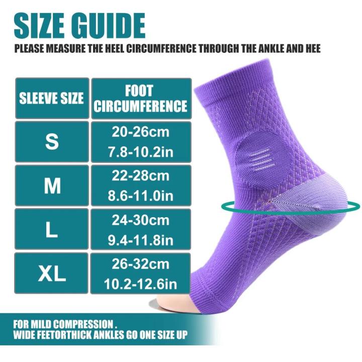 1%20Pair%20Foot%20Compression%20Sleeve%20Plantar%20Fasciitis%20Relief,%20Ankle%20Socks%20Foot%20Swelling%20Fatigue,Arch%20Support%20Brace%20for%20Men%20Women%20-%20Image%203