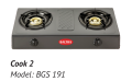 BALTRA COOK GAS STOVE DOUBLE BURNER. 