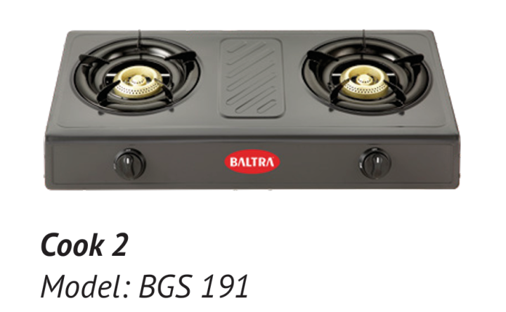 BALTRA COOK GAS STOVE DOUBLE BURNER