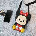 Disney Minnie Mouse Cute Multiple Colour Kawaii Girls Bag Silicone Bag. 
