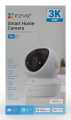 Ezviz H6C G1 3K 5MP Indoor Pan & Tilt Wired/Wireless CCTV Camera, Smart Night Vision  With SD Card Supported(SD Card Not Included). 