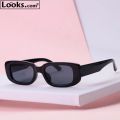 New Fashion Trendy Vintage Brand Designer Retro  Rectangular Premium  Sunglasses. 