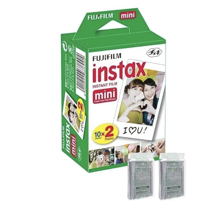 Fujifilm%20Instax%20Mini%20Twin%20Pack%20Instant%20Film%20%5BInternational%20Version%5D,Pack%20Of%202%20X%2010%20Sheets%20(20%20Sheets)%20-%20Image%202