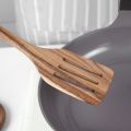 NAMUNY Teak Solid Wood Spatula Special Cooking Spatula for Non-Stick Pan Frying Spatula Slotted Spatula Kitchen Spatula. 