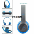 DISICHEN Blue Colour P47 Bluetooth 4.1 Headphone Wireless Headband Earphone Hands Free Music Headset With MF/TF (Features i11 i7s i12 i15 S530 XB450 Fold Solo) 121671065 NN Collection New style. 