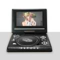 7.8 inch Mini DVD CD EVD Disc Player Desktop Digital Smart TV Players Remote Control Portable Travel 270° Rotatable Screen. 