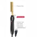 Curling Iron Wet and Dry Straightening Comb Electric Hot Comb Hair Straightener Heat Pressing Combs Hair Straightening Comb. 