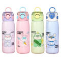 Kids Insulated thermos 620 ML Bpa-free Stainless Steel Kids Cup Leak Proof Double Wall Vacuum Toddler Water Bottle. 