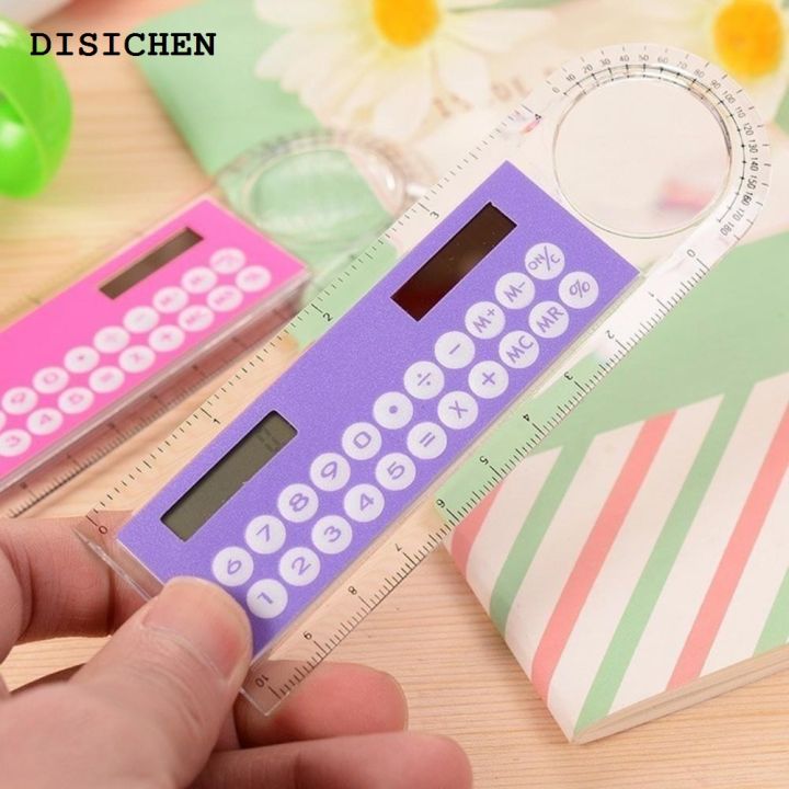DISICHEN%20Original%20Solar%20Ruler%20Calculator%20Multifunctional%20Large%20Display%20Screen%20Stationery%203%20in%201%2010cm%20Length%20Solar%20Card%20Ruler%20for%20School%20-%20Image%203