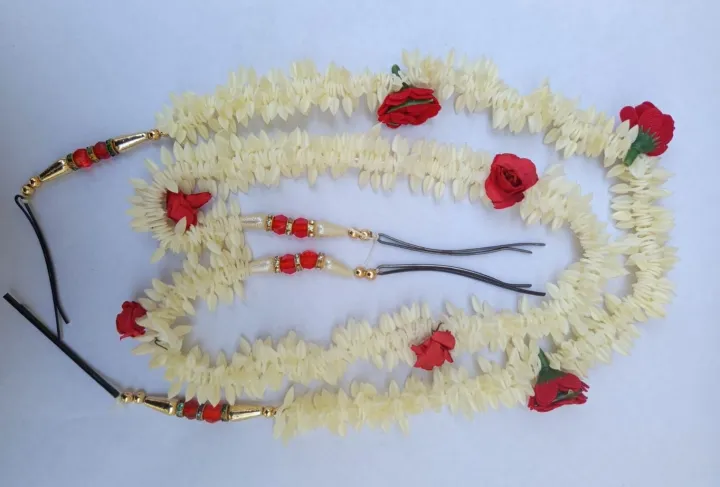 Gajra%20Hair%20Bun%20Gajra%20Hair%20Accessories%20Women's%20Hair%20Decorations%20Floral%20Hairpins%20Hair%20Accessories%20-%20Image%205
