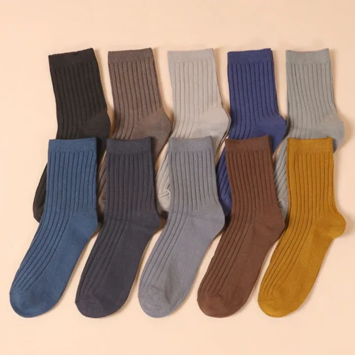 Pack%20Of%205%20Cotton%20Casual%20Breathable%20Socks%20For%20Men%20-%20Image%207