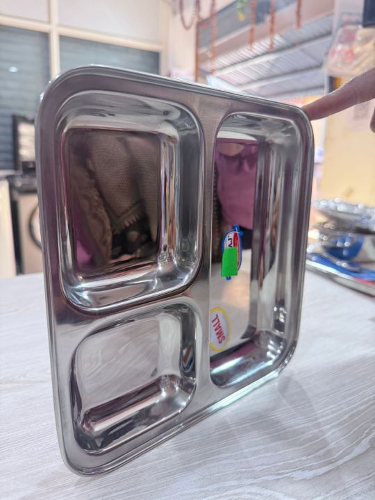 Stainless%20Steel%20Baby%20Khande%20Thal%208''%20(square)%20-%20Image%203