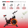 Exercise Bike Cardio Aerobic Spin Sport Machine with 8kg Flywheel. 