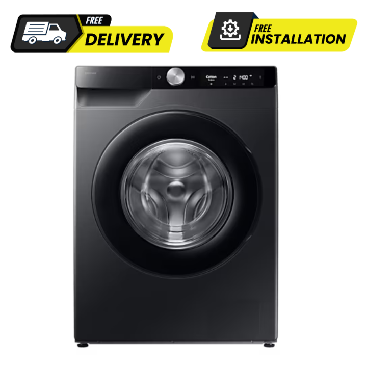 Samsung 12 Kg Washing Machine with AI control, AI Ecobuble, and Super speed WW12DG6B24ABIM 2025 Model  - Big Digital