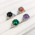 【Mega Sale】Middle vintage Ring Temperament Retro Ring Women's Crystal Ring. 