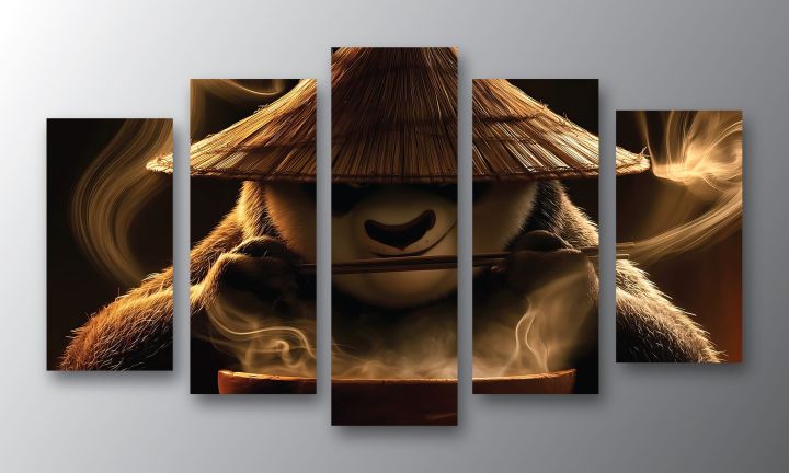 5-Piece%20Canvas%20Wall%20Art%20Set%20%E2%80%93Kung%20Fu%20Panda%20Print%20-%20Image%203