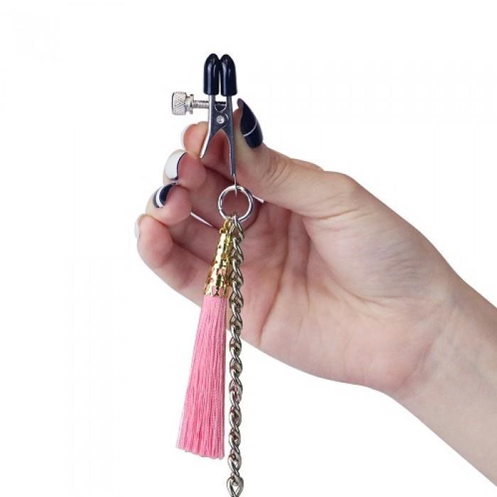 Tassel%20Nipple%20Clamp%20With%20Chain%20(Sex%20Toy)-%20LV761008%20-%20Image%203
