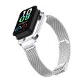New Strap Replacement Bracelet Amazfit Metal Stainless Steel, Amazfit Applicable Strap Metal to Huami Band 7, Metal, Protective Case for Huami 7. 