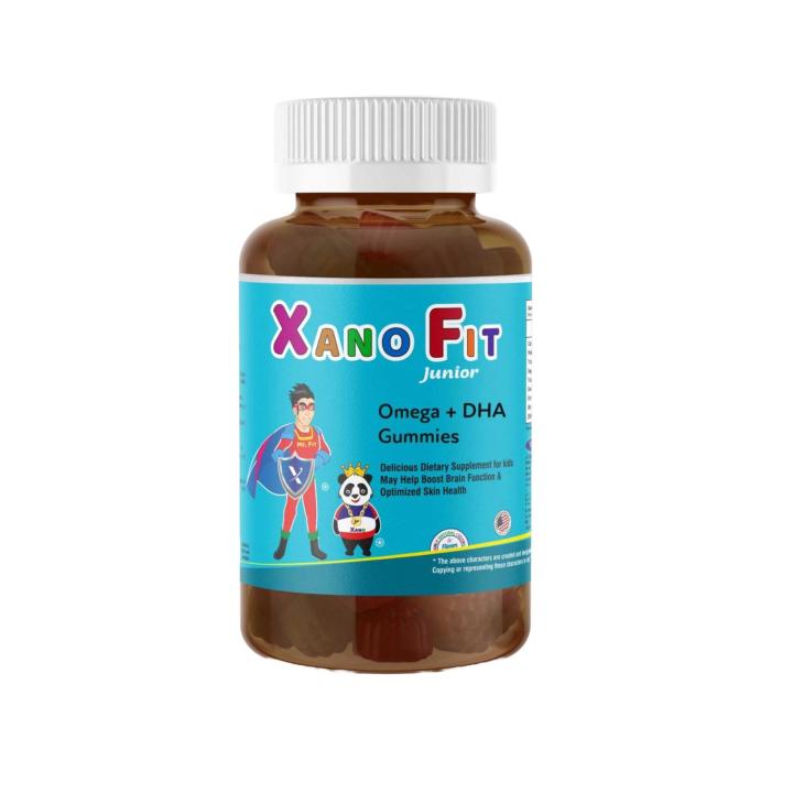 Xano Fit Omega + DHA Gummies for Kids 30Pcs