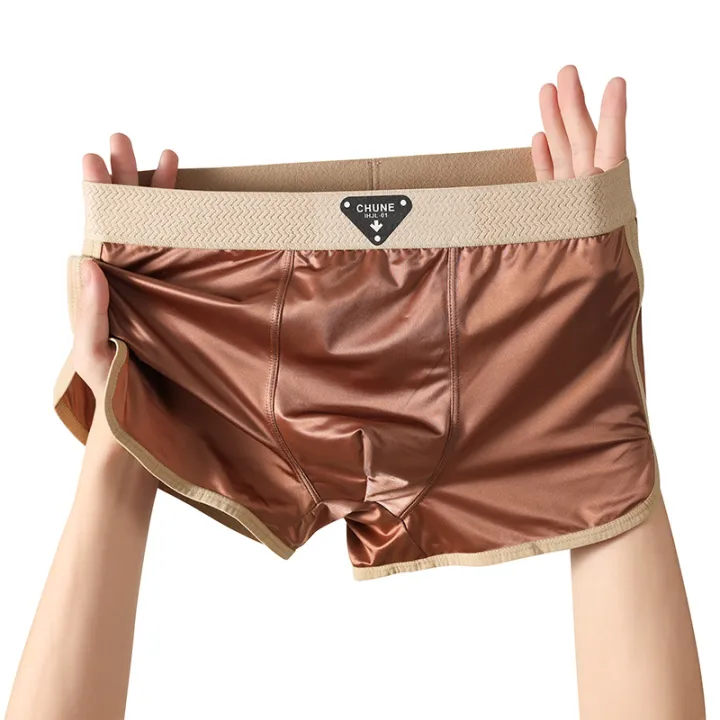 Huajie%20Long%20men's%20underwear%20ice%20silk%20new%20solid%20color%20pull-out%20mid-rise%20men's%20plus-size%20breathable%20men's%20boxers%20can%20be%20sent%20on%20behalf%20of%20others%20-%20Image%204