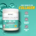 GNC Marine Collagen Hydrolyzed Peptides 100g (Orange Flavor) With Reduce Fine Lines & Wrinkles For Youthful Skin. 