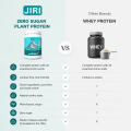 Jiri Nutrition Zero Sugar Plant Protein 1kg - Chocolate Flavor. 