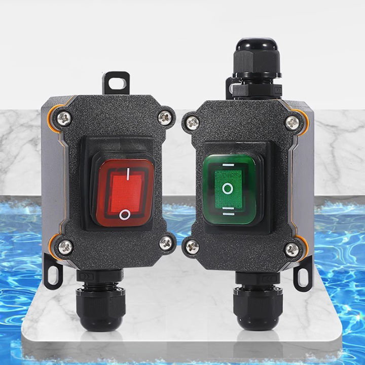 Parallel Inline Switch Waterproof Inline Switch IP67 Waterproof Inline Switch 12-24V/220V 25A ...